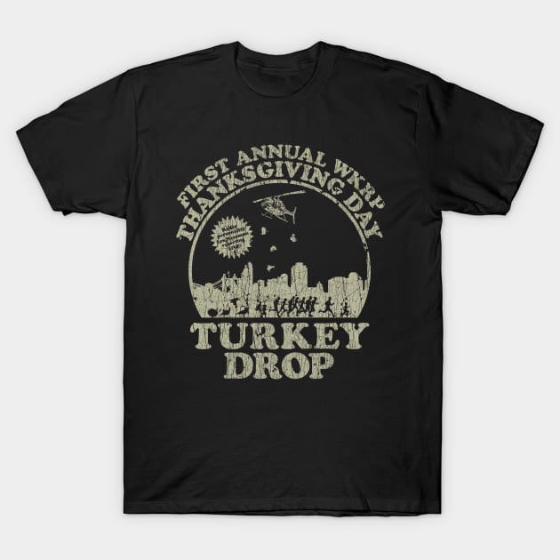 VINTAGE -  WKRP TURKEY DROP T-Shirt by maskangkung